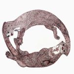 Pteronura brasiliensis Nanquim, 21,3 x 34,3cm (VxH) Distribuição: América do Sul