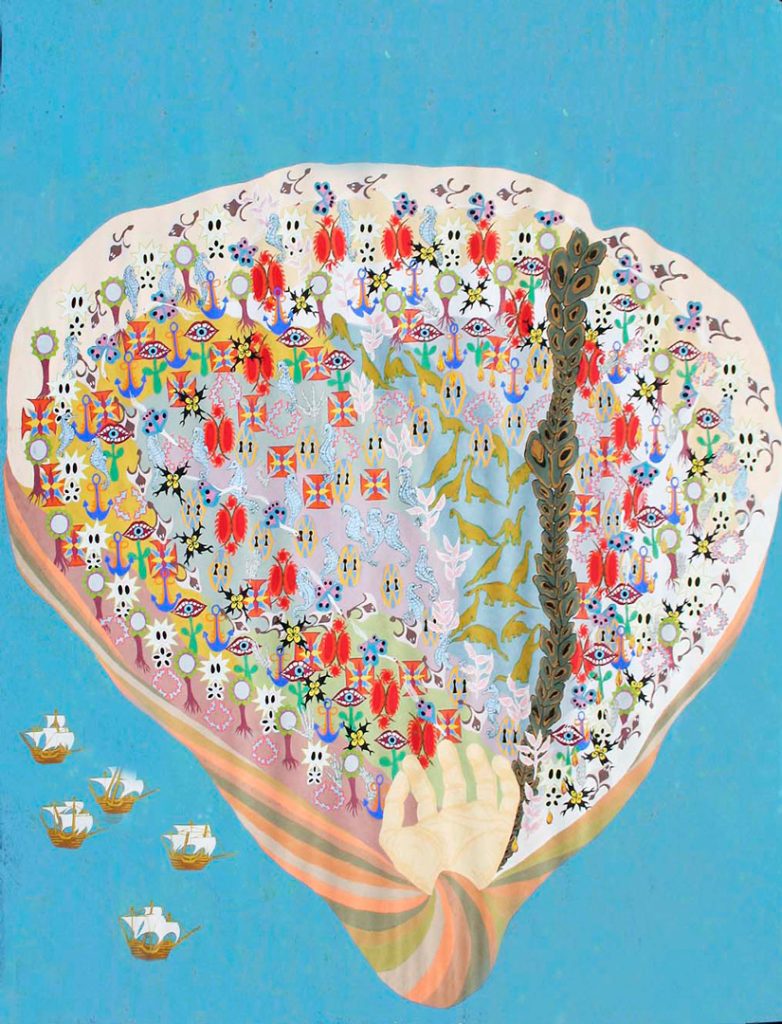 Angela Leite - Descoberta - pintura