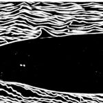 Ver texto relacionado Xilogravura, 15 x 160cm (VxH) Distribuição: Todos os oceanos
