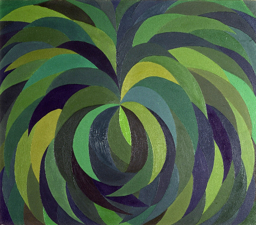 Angela Leite - Verdes - pintura
