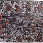 Xilogravura, 49 x 81cm (VxH) Distribuiçao: Ver texto relacionado