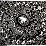 Xilogravura, 34 x 41cm (VxH) Distribuiçao: -