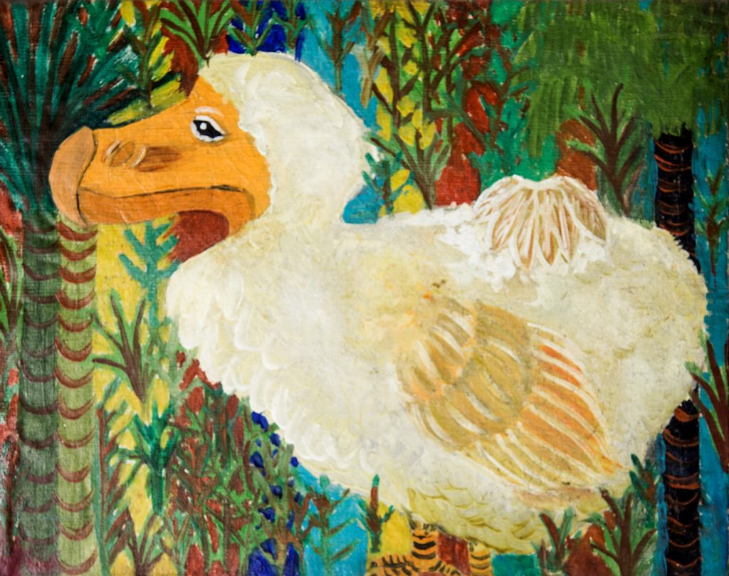 Angela Leite - pintura - dodo