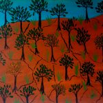 Angela Leite - pintura - Sertão