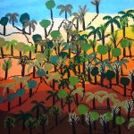 Angela Leite - pintura - Mata Atlântica